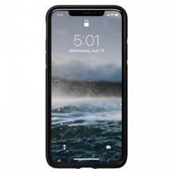 Nomad iPhone 11 Rugged Horween Leather Case - Black