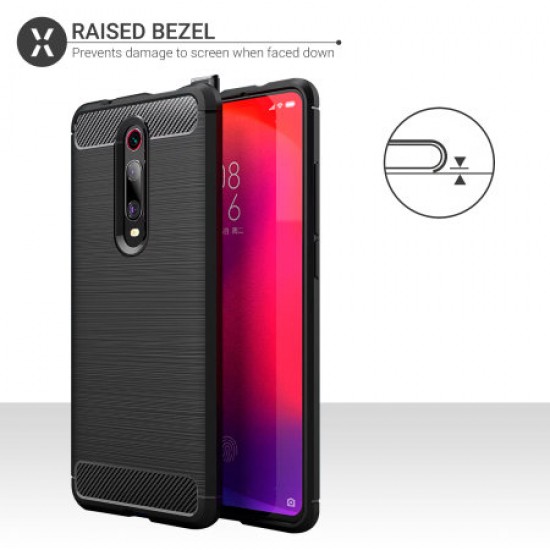 Olixar Sentinel Xiaomi Redmi K20 Pro Case and Glass Screen Protector