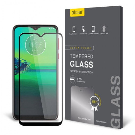 Olixar Motorola Moto G8 Play Tempered Glass Screen Protector