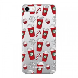 LoveCases iPhone SE 2020 Gel Case - Christmas Red Cups