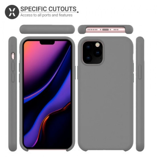 Olixar Soft Silicone iPhone 11 Pro Case - Grey