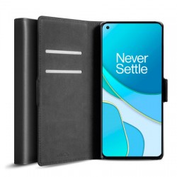 Olixar Genuine Leather OnePlus 8T Wallet Stand Case - Black