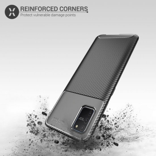 Olixar Carbon Fibre Samsung Galaxy S10 Lite Case - Black