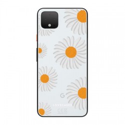 LoveCases Google Pixel 4 Clear Daisy Case