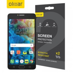 Olixar Alcatel POP 4S Screen Protector 2-in-1 Pack