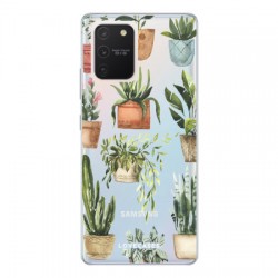 LoveCases Samsung Galaxy S10 Lite Plants Clear Phone Case