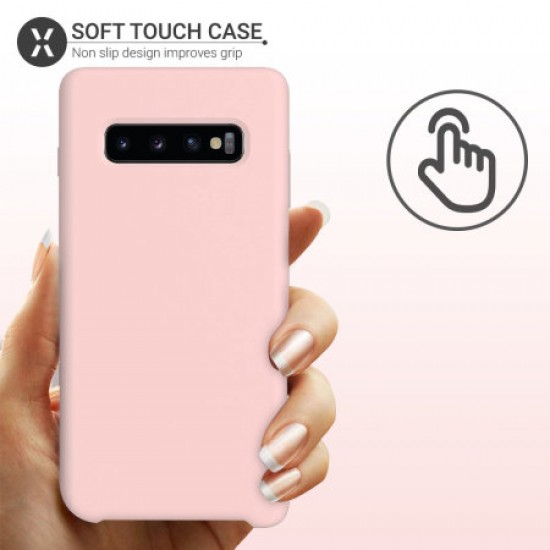 Olixar Samsung Galaxy S10 Plus Soft Silicone Case - Pastel Pink