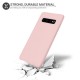 Olixar Samsung Galaxy S10 Plus Soft Silicone Case - Pastel Pink