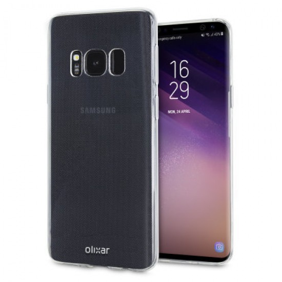 Olixar Ultra-Thin Samsung Galaxy S8 Gel Case - 100% Clear