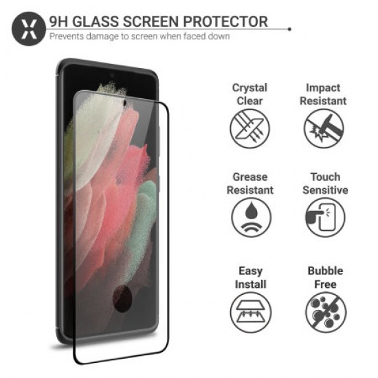 Olixar Sentinel Samsung Galaxy S21 Ultra Case & Glass Screen Protector