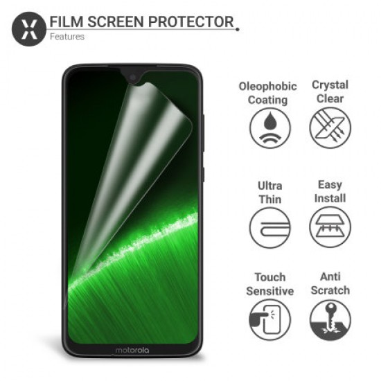 Olixar Motorola Moto G7 Film Screen Protector 2-in-1 Pack