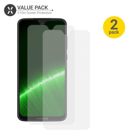 Olixar Motorola Moto G7 Film Screen Protector 2-in-1 Pack