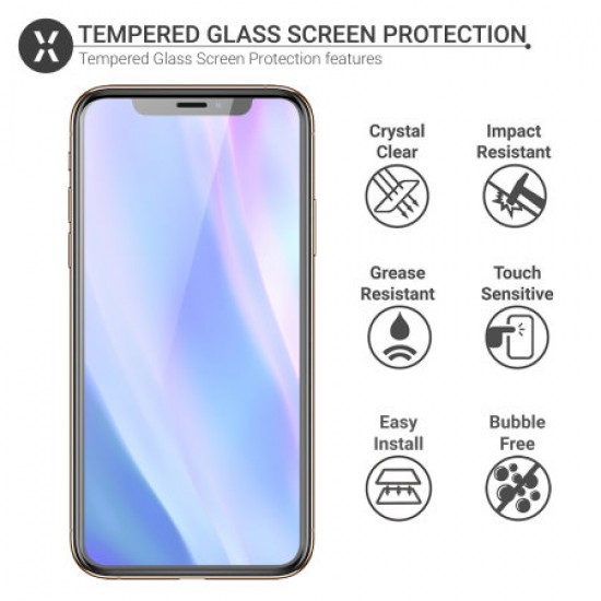 Olixar iPhone 11 Pro Case Compatible Tempered Glass Screen Protector