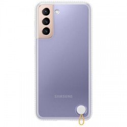 Official Samsung Galaxy S21 Clear Protective Case - White
