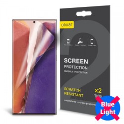 Olixar Samsung Note 20 5G Anti-Blue Light Film Screen Protector 2 Pack