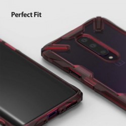 Ringke Fusion X OnePlus 7 Pro Case - Ruby Red