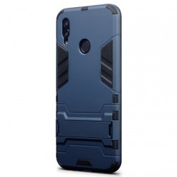 Olixar Huawei P Smart 2019 Dual Layer Armour Case With Stand - Blue