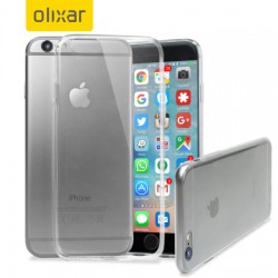 Olixar Ultra-Thin iPhone 6S Gel Case - 100% Clear