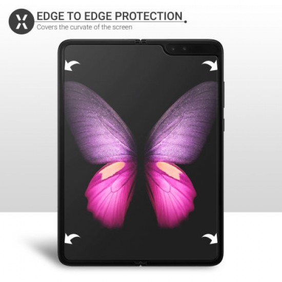 Olixar Samsung Galaxy Fold Film Screen Protector 2-in-1 Pack