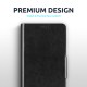 Olixar Leather-Style Samsung Galaxy A21s Wallet Stand Case - Black