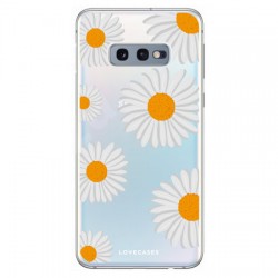 LoveCases Samsung S10e Daisy Case - White