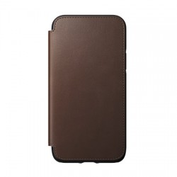 Nomad iPhone 11 Pro Rugged Folio Horween Leather Case - Rustic Brown