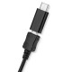 Olixar Micro USB & USB-C Charging Cable Variety Pack - 4 Pack - Black