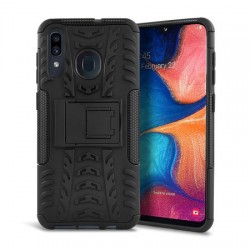 Olixar ArmourDillo Samsung Galaxy A20 Protective Case - Black