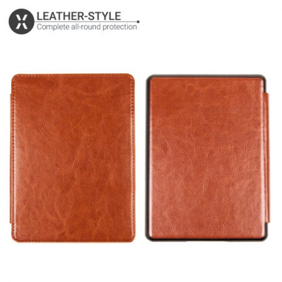 Olixar Leather-style Kindle Paperwhite 4 Case - Brown