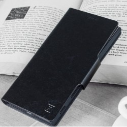 Olixar Leather-Style Huawei Nova 4 Wallet Stand Case - Black