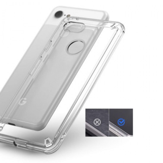 Ringke Fusion Google Pixel 3 Case - Clear