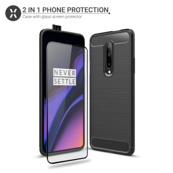 Olixar Sentinel OnePlus 7 Pro 5G Case And Glass Screen Protector