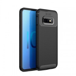Olixar Carbon Fibre Samsung Galaxy S10e Case - Black