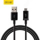 Olixar Samsung Galaxy S7 Micro USB Sync & Charge Cable - Black