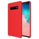 Olixar Samsung Galaxy S10 Soft Silicone Case - Red