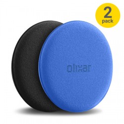 Olixar Microfibre Cleaning Pads - 2 Pack - Black & Blue