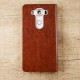 Olixar Leather-Style LG V10 Wallet Stand Case - Brown