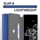 Olixar Soft Silicone iPhone 12 Pro Wallet Case - Midnight Blue