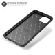 Olixar Google Pixel 4 Carbon Fibre Protective Case - Black