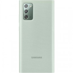 Official Samsung Galaxy Note 20 5G Clear View Case - Mystic Green