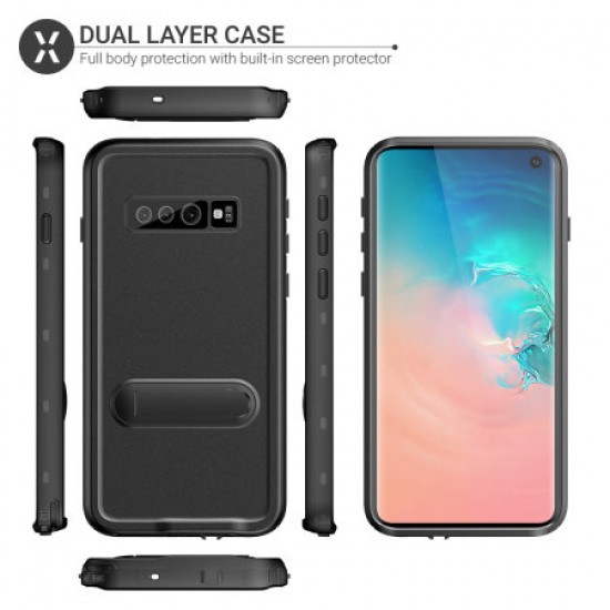 Olixar Terra 360 Samsung Galaxy S10 Protective Case - Black