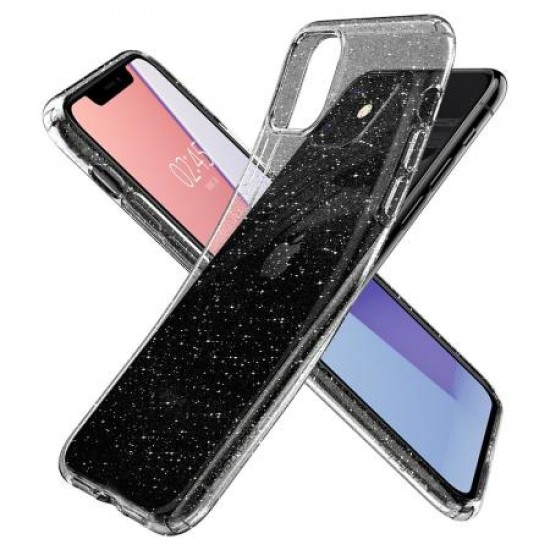 Spigen Liquid Crystal Glitter For iPhone 11 - Crystal Quartz