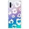 LoveCases Samsung Note 10 Plus 5G Leopard Print Case- Clear White