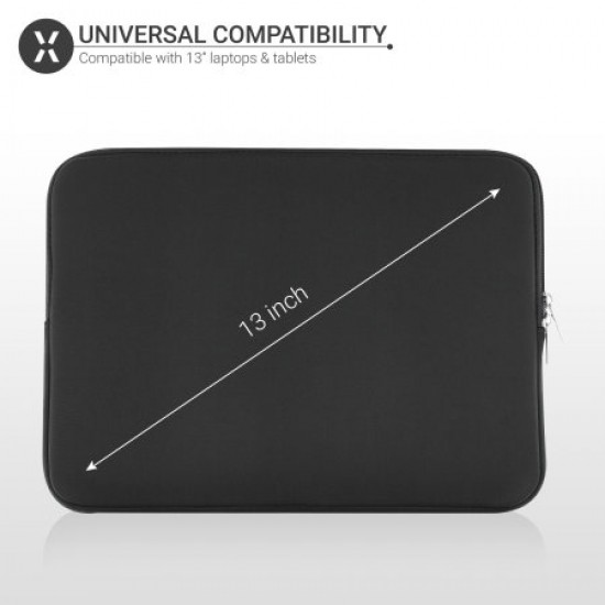 Olixar Macbook Air 13" 2020 Neoprene Laptop Sleeve - Black