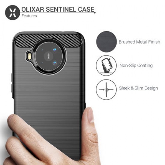 Olixar Sentinel Nokia 8.3 5G Case & Glass Screen Protector