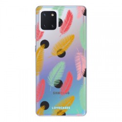 LoveCases Samsung Galaxy Note 10 Lite Gel Case - Polka Leaf