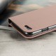 Olixar Leather-Style iPhone SE 2020 Wallet Stand Case - Rose Gold