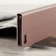 Olixar Leather-Style iPhone SE 2020 Wallet Stand Case - Rose Gold