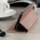 Olixar Leather-Style iPhone SE 2020 Wallet Stand Case - Rose Gold