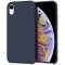 Olixar iPhone XR Soft Silicone Case - Midnight Blue